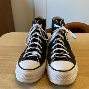 Converse Hightop Platform Sneakers